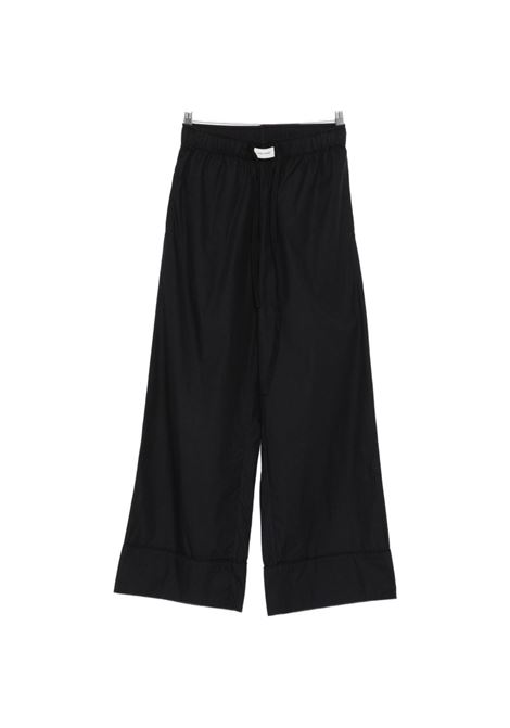 pantaloni pajama unisex neri ENTIRE STUDIOS | ESSS26PA090120015